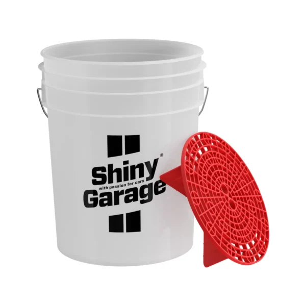 Shiny Garage Wascheimer 20L inkl. Grid und Deckel – Bild 2