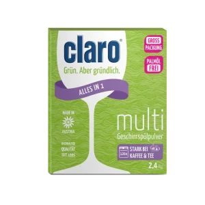 claro Multi Geschirrspülpulver 2400g