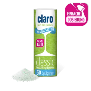 claro Classic Geschirrspülpulver 900g