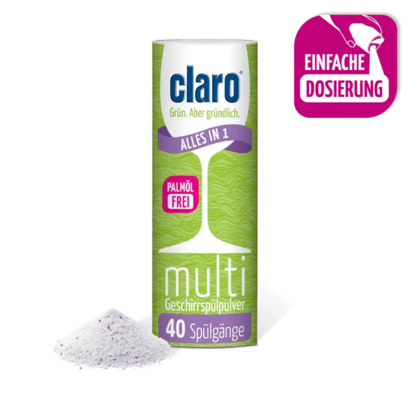 claro multi Geschirrspülpulver 800g